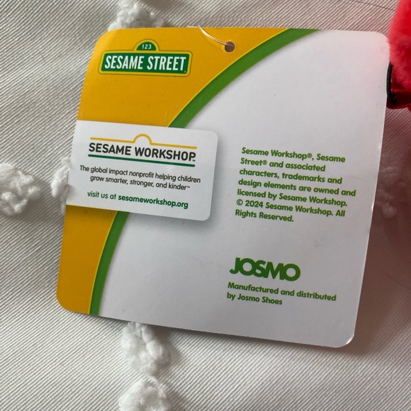 Sesame Street Elmo Red Toddler Slippers - Size 7/8 - Picture 7 of 8